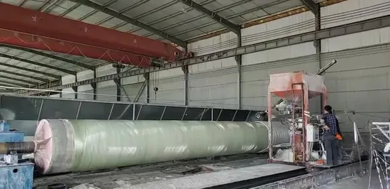 Tubo de fibra de vidro para desvio de água de alta qualidade na China